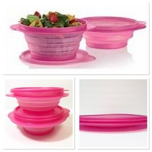 New!!!  Tupperware flat out containers